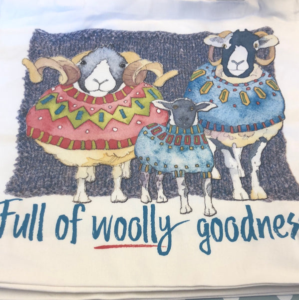 Emma Ball Full of Woolly Goodness Canvas Bag